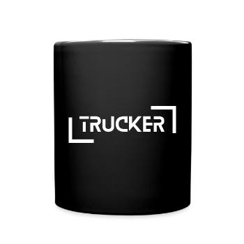 Trucker - Full Colour Mug - black - Front
