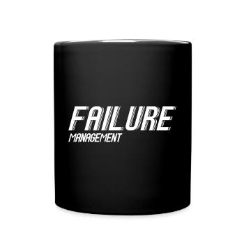 Failure Management 3 - Tasse einfarbig - Schwarz - Vorne