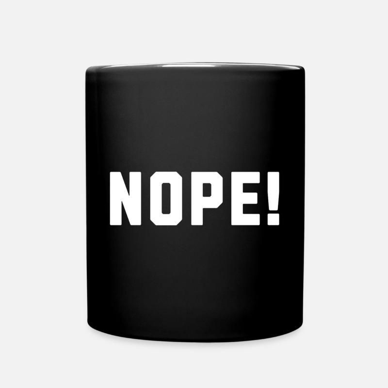 Non! - Mug uni - noir
