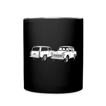 Zweitakter-Ikonen - Tasse einfarbig - Schwarz - Vorne