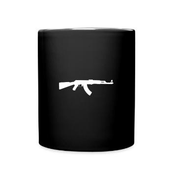 AK-47 - Full Colour Mug - black - Front
