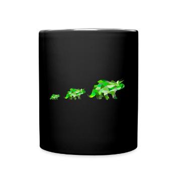 dinosaur - Full Colour Mug - black - Front