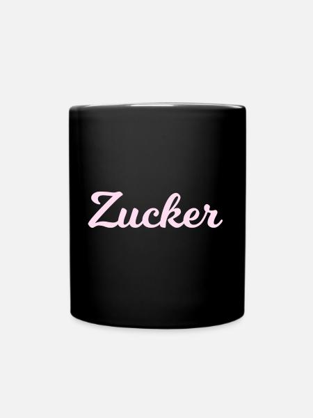 Sugar pink - Full Colour Mug - black