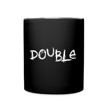 Double Trouble Partnerlook - Full Colour Mug - black - Front
