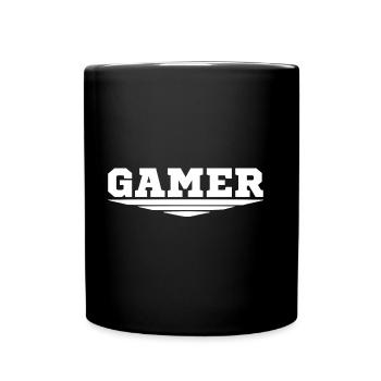 Gamer - Full Colour Mug - black - Front