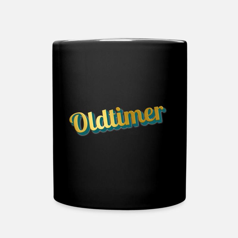 voiture de collection - Mug uni - noir