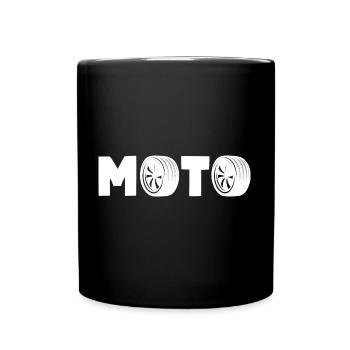 Pneus de course Moto Motorsport - Mug uni - noir - Devant