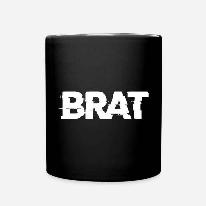 Brat - Tasse einfarbig - Schwarz