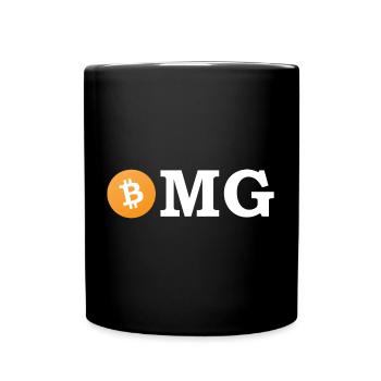 OMG that's Bitcoin - Full Colour Mug - black - Front