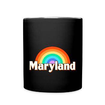 Maryland - Full Colour Mug - black - Front