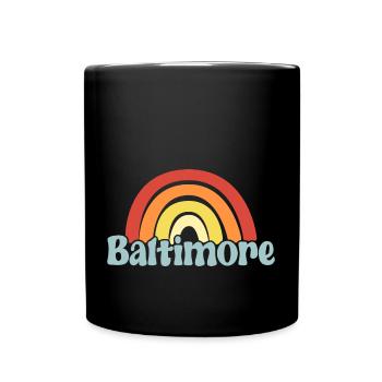 Baltimore - Full Colour Mug - black - Front