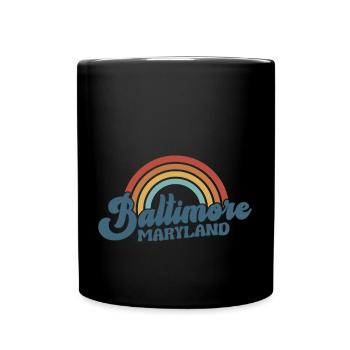 Baltimore - Full Colour Mug - black - Front