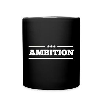 Ambition - Full Colour Mug - black - Front