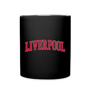Liverpool Royaume-Uni - Mug uni - noir - Devant