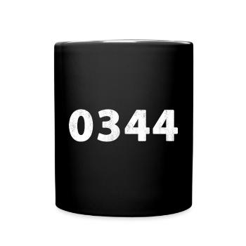 0344 Tiel Zoelen Buren Wadenoijen Lienden Ophemert - Mug uni - noir - Devant