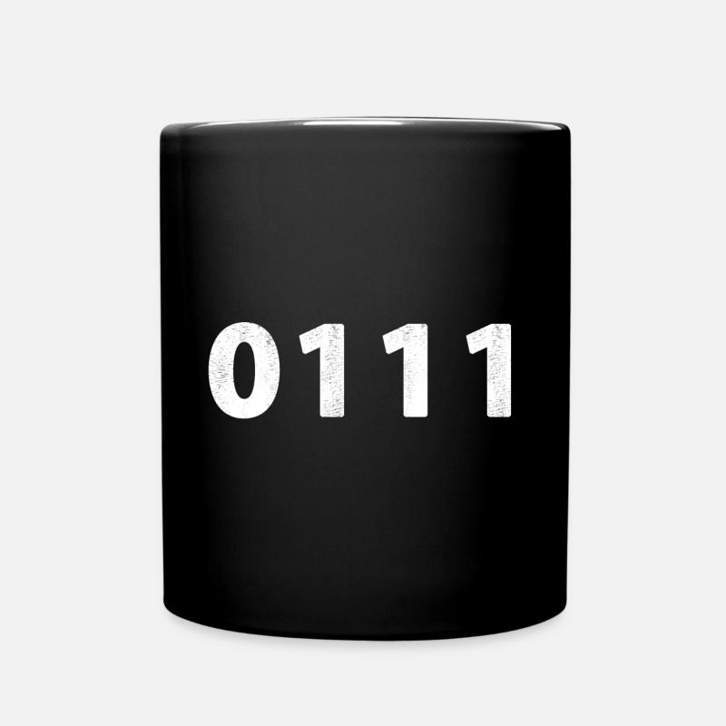 0111 Zierikzee Dreischor Renesse Bruinisse - Tasse einfarbig - Schwarz
