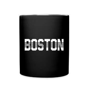 Boston - Mug uni - noir - Devant