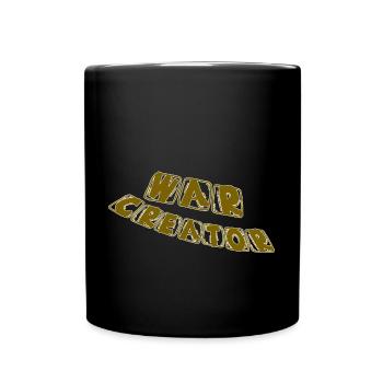 War creator - Full Colour Mug - black - Front