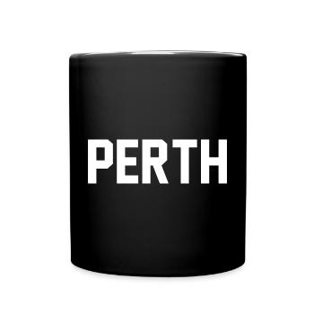 Perth - Mug uni - noir - Devant