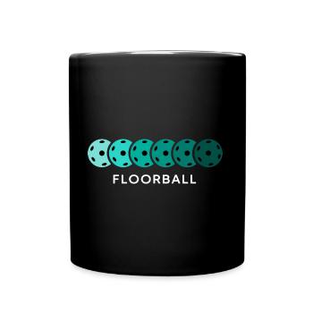 Floorball Unihockey unihoc - Tasse einfarbig - Schwarz - Vorne