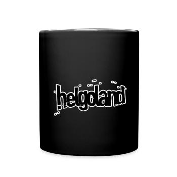 Helgoland - Tasse einfarbig - Schwarz - Vorne