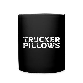 Trucker Life American Vintage Classic Trucker - Tasse einfarbig - Schwarz - Vorne