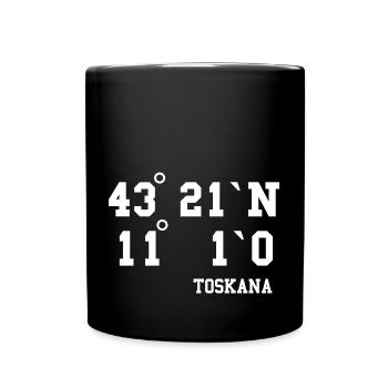 Tuscany Italy Tuscany Holidays Venice - Full Colour Mug - black - Front