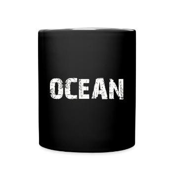 OCEAN - Full Colour Mug - black - Front