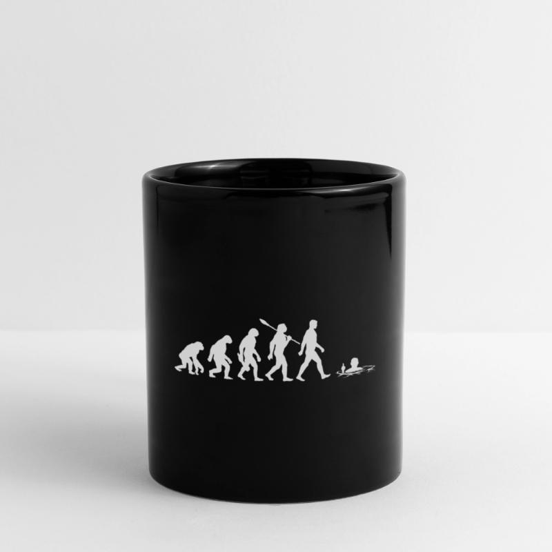 Evolution - Ice baths - Winter bathing - Ice bathing Full Colour Mug