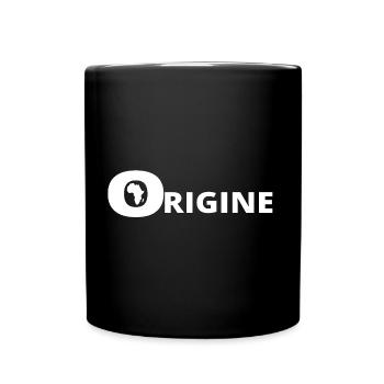 ORIGINE AFRIQUE - Mug uni - noir - Devant