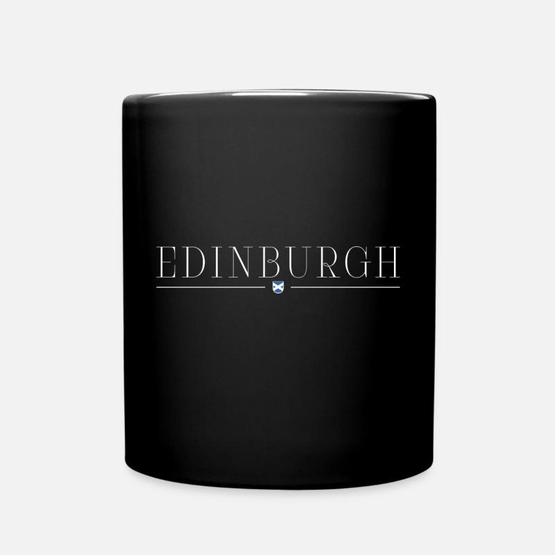 T-shirt d’Édimbourg : Histoire, élégance, Écosse - Mug uni - noir