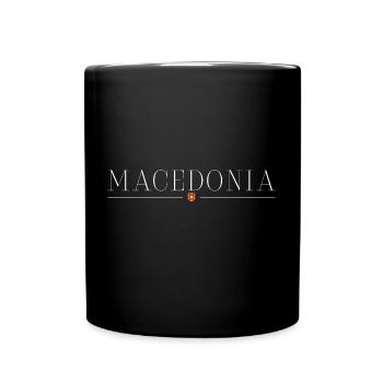 Mazedonien T-Shirt: Kulturelle Vielfalt - Tasse einfarbig - Schwarz - Vorne
