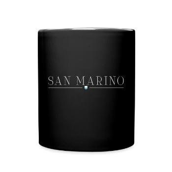 San Marino Elegance T-Shirt - Full Colour Mug - black - Front