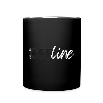 Time fia Offline - Time for Offline, Leisure - Full Colour Mug - black - Front