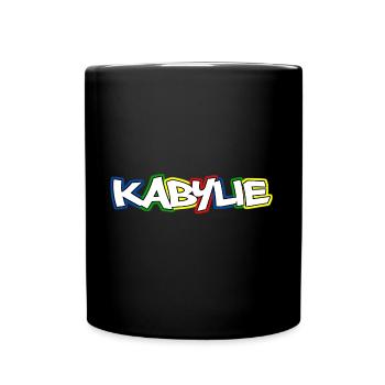 Kabylie aux couleurs Amazigh - Mug uni - noir - Devant
