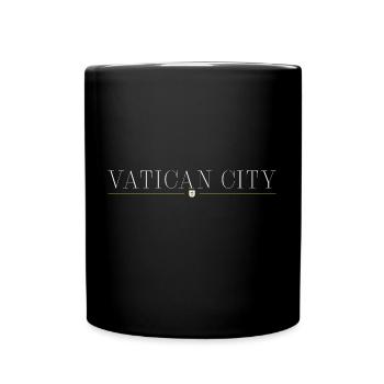 T-shirt de design de style de la Cité du Vatican - Mug uni - noir - Devant