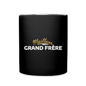Design Inspired by Fraternity in Solidarity - Full Colour Mug - black - Front