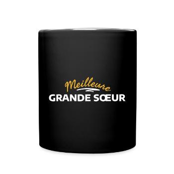 Cousinade Éclectique Floral Vintage - Mug uni - noir - Devant