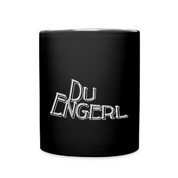 Toi l’ange - Mug uni - noir - Devant
