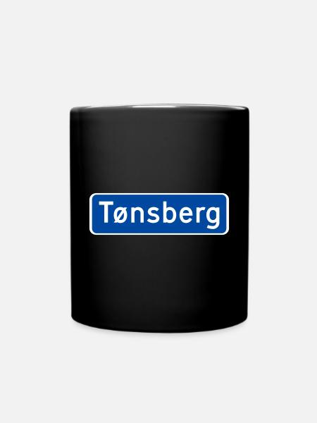 Tonsberg - Tasse einfarbig - Schwarz