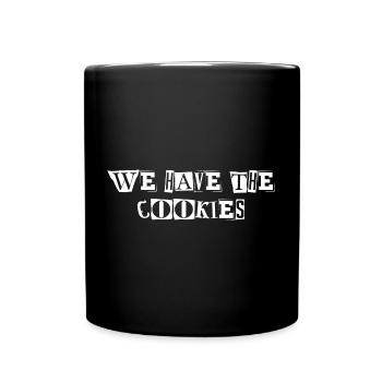 Gardien de but de football Ransom Note - Mug uni - noir - Devant