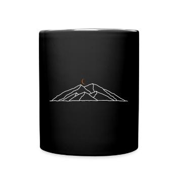 Évolution vers Luggage Trek - Mug uni - noir - Devant