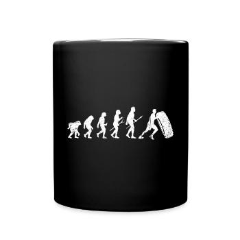 En attente d’image de conception - Mug uni - noir - Devant