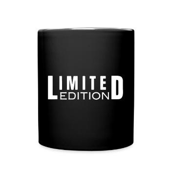 Limitierte Auflage - Tasse einfarbig - Schwarz - Vorne