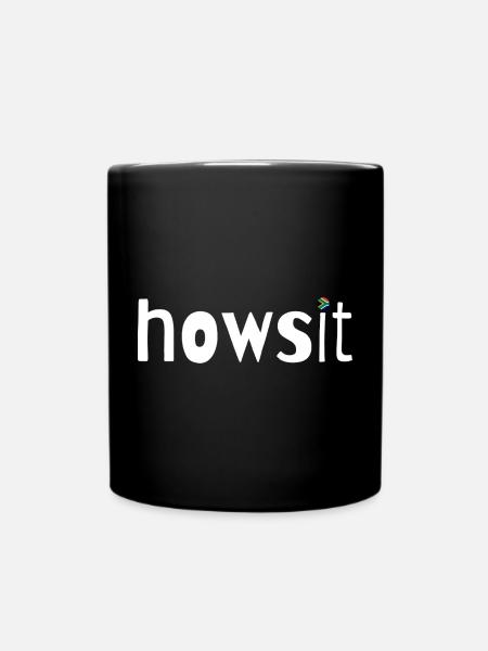 howsit - Full Colour Mug - black