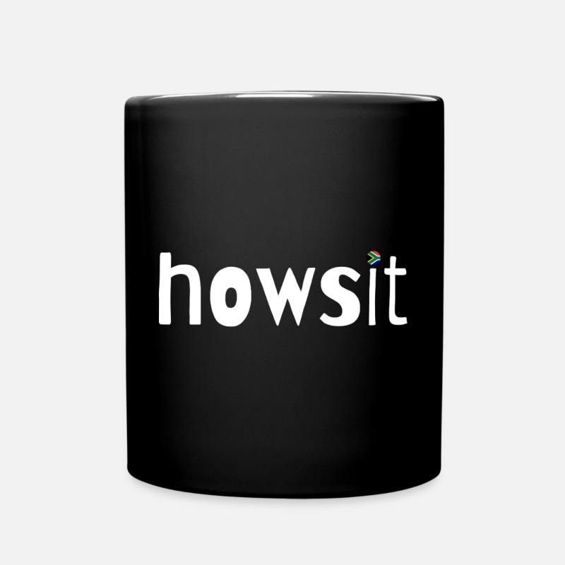 howsit - Full Colour Mug - black