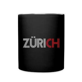 ZURICH Switzerland Switzerland - Full Colour Mug - black - Front
