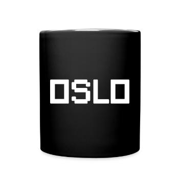 OSLO, Norvège, Norvège - Mug uni - noir - Devant