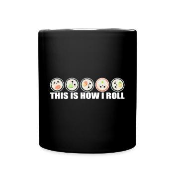 Sushi - Mug uni - noir - Devant