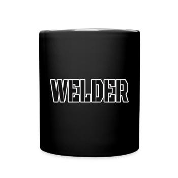 Gift for welder - Full Colour Mug - black - Front